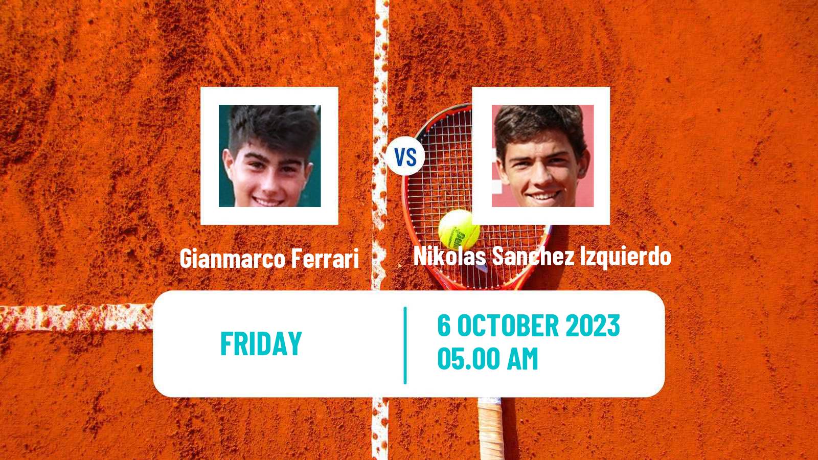 Tennis ITF M25 Santa Margherita Di Pula 8 Men Gianmarco Ferrari - Nikolas Sanchez Izquierdo