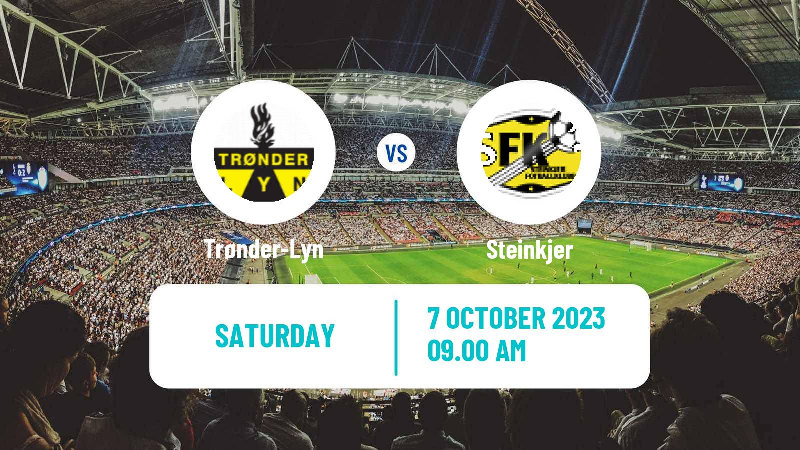 Soccer Norwegian Division 3 - Group 5 Trønder-Lyn - Steinkjer