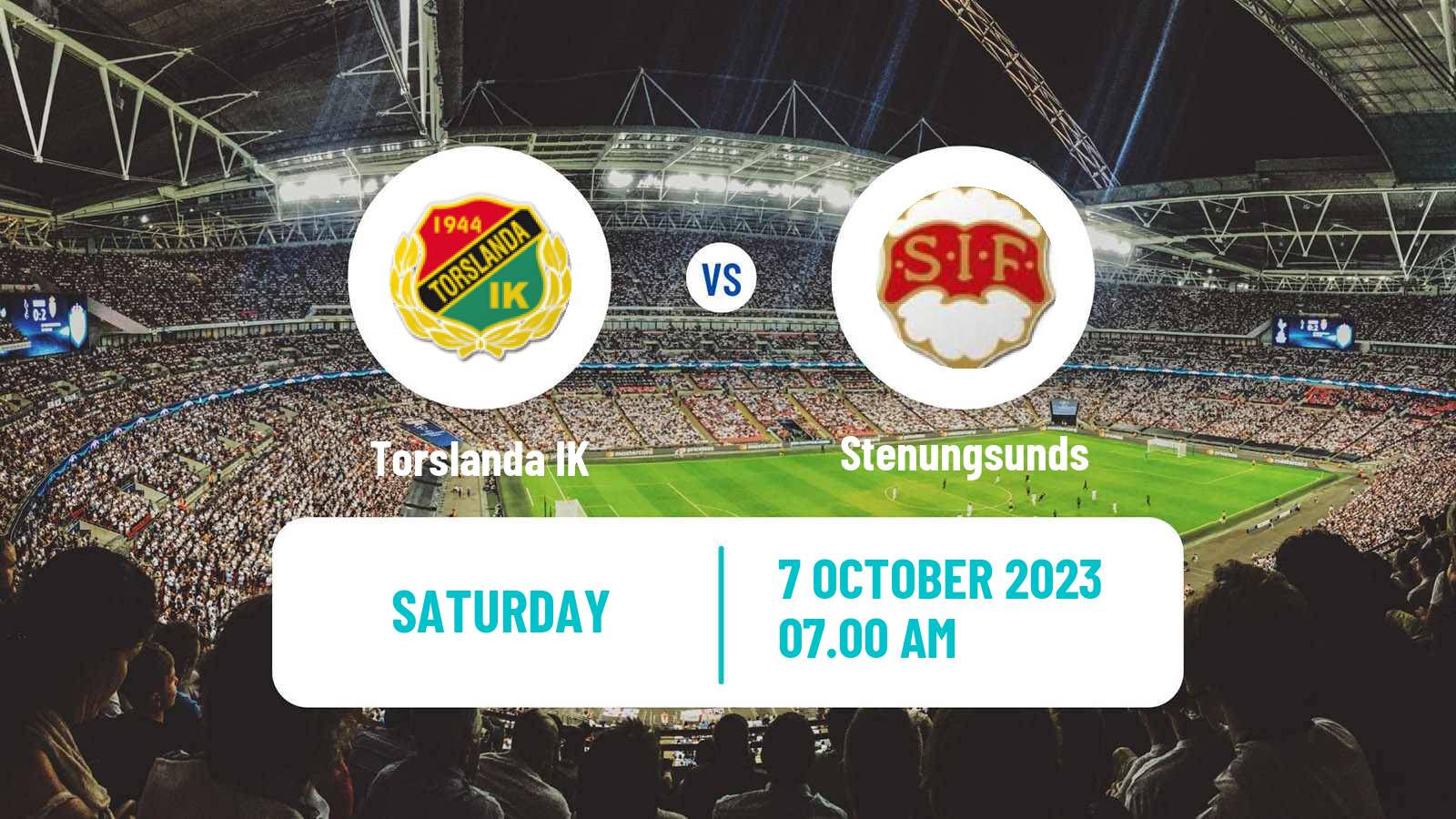 Soccer Swedish Division 2 - Norra Götaland Torslanda - Stenungsunds