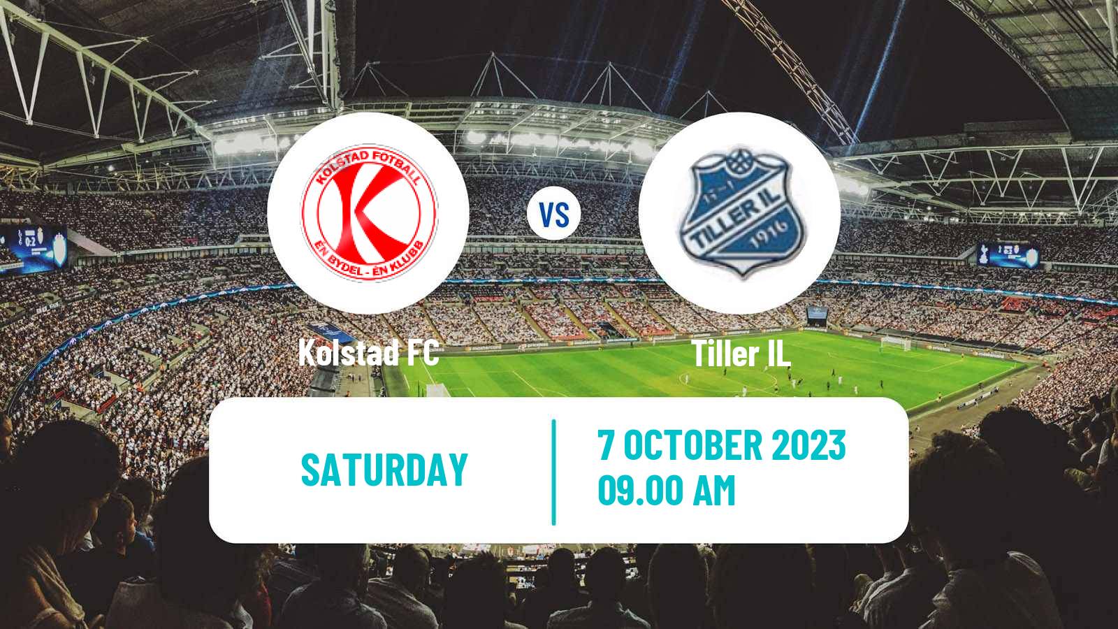 Soccer Norwegian Division 3 - Group 5 Kolstad - Tiller