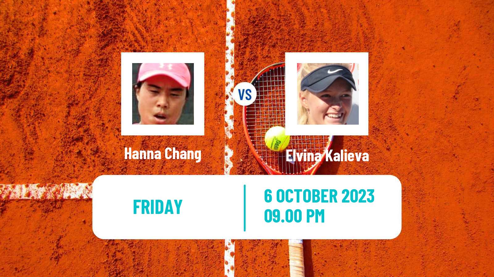 Tennis ITF W25 Redding Ca Women Hanna Chang - Elvina Kalieva