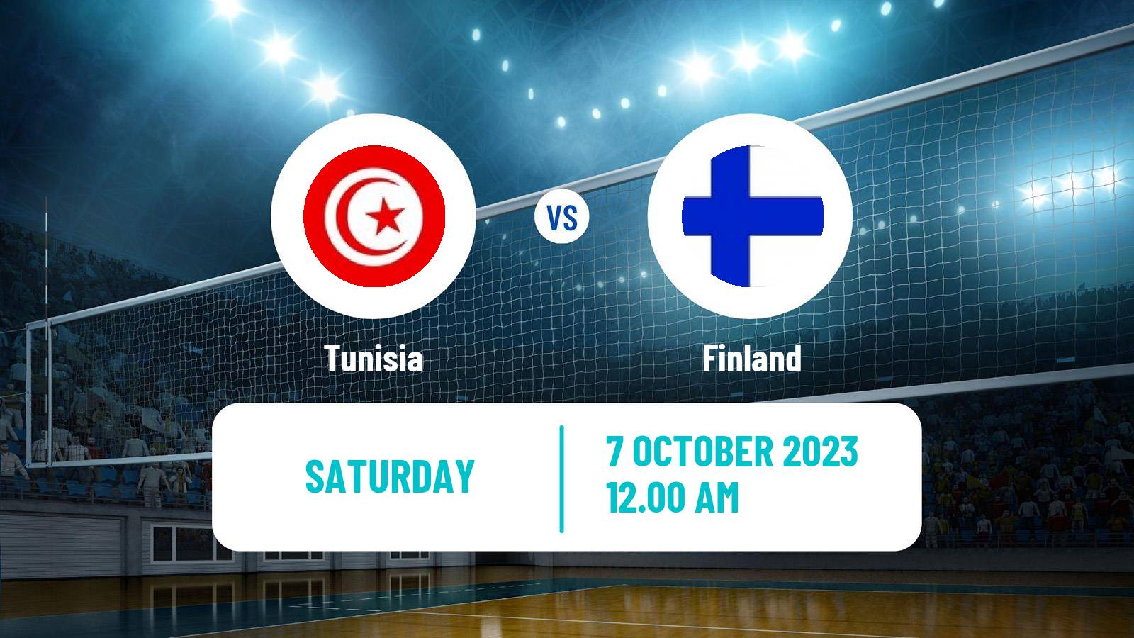 Volleyball Olympic Games - Volleyball Tunisia - Finland