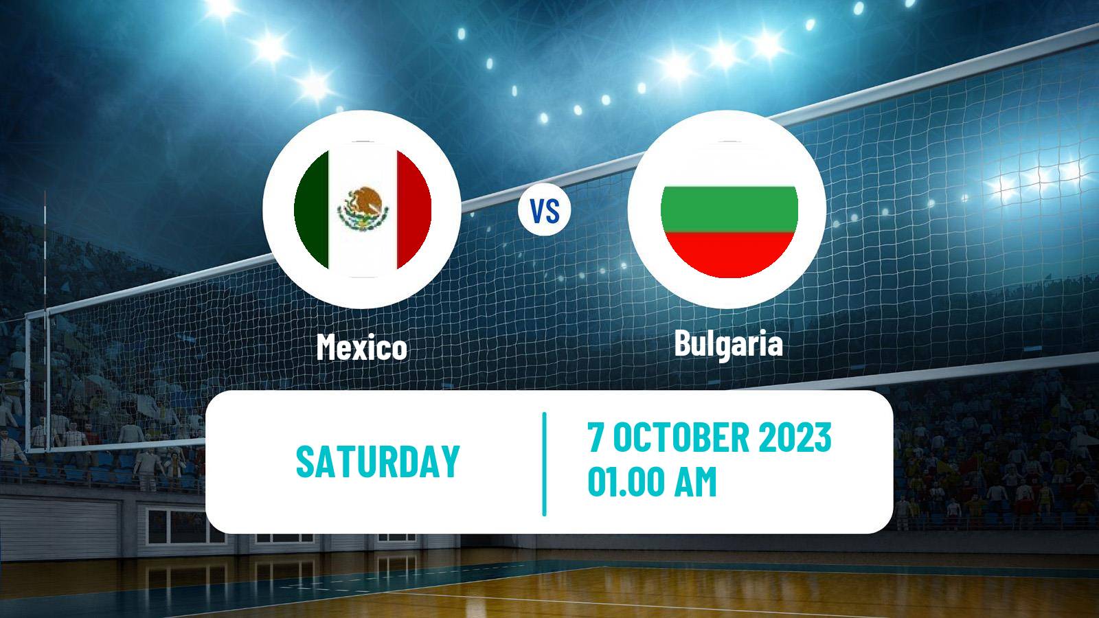 Volleyball Olympic Games - Volleyball Mexico - Bulgaria