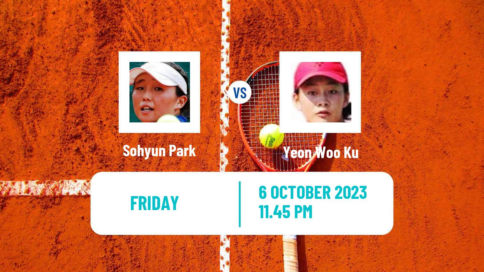 Tennis WTA Seoul Sohyun Park - Yeon Woo Ku