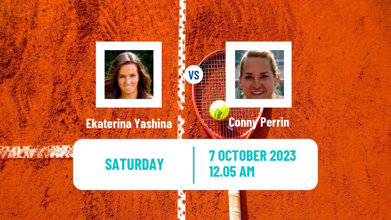 Tennis WTA Hong Kong Ekaterina Yashina - Conny Perrin