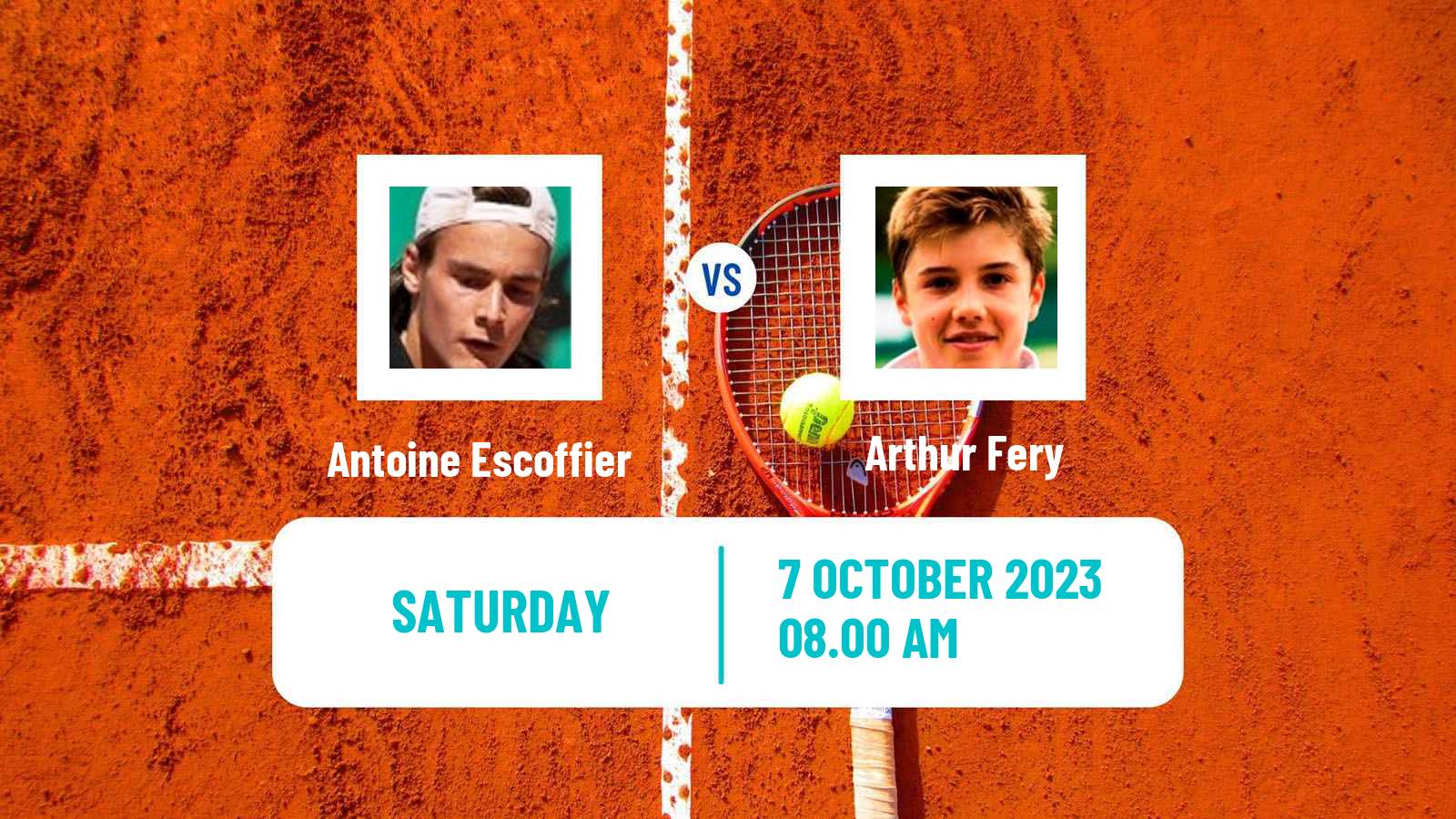 Tennis Mouilleron Le Captif Challenger Men Antoine Escoffier - Arthur Fery