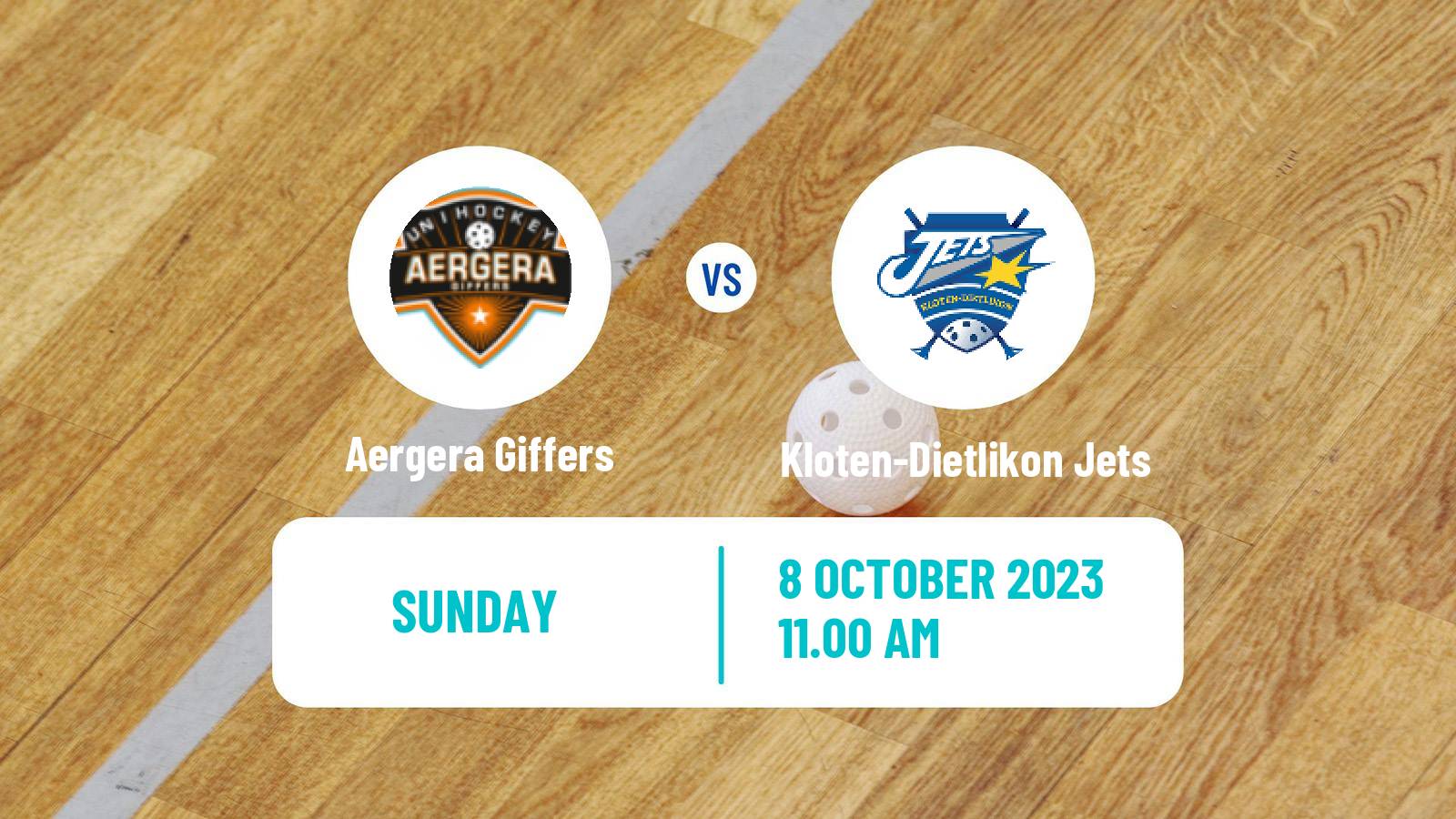 Floorball Swiss NLA Floorball Women Aergera Giffers - Kloten-Dietlikon Jets