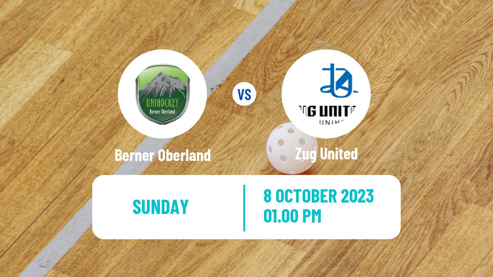 Floorball Swiss NLA Floorball Women Berner Oberland - Zug United