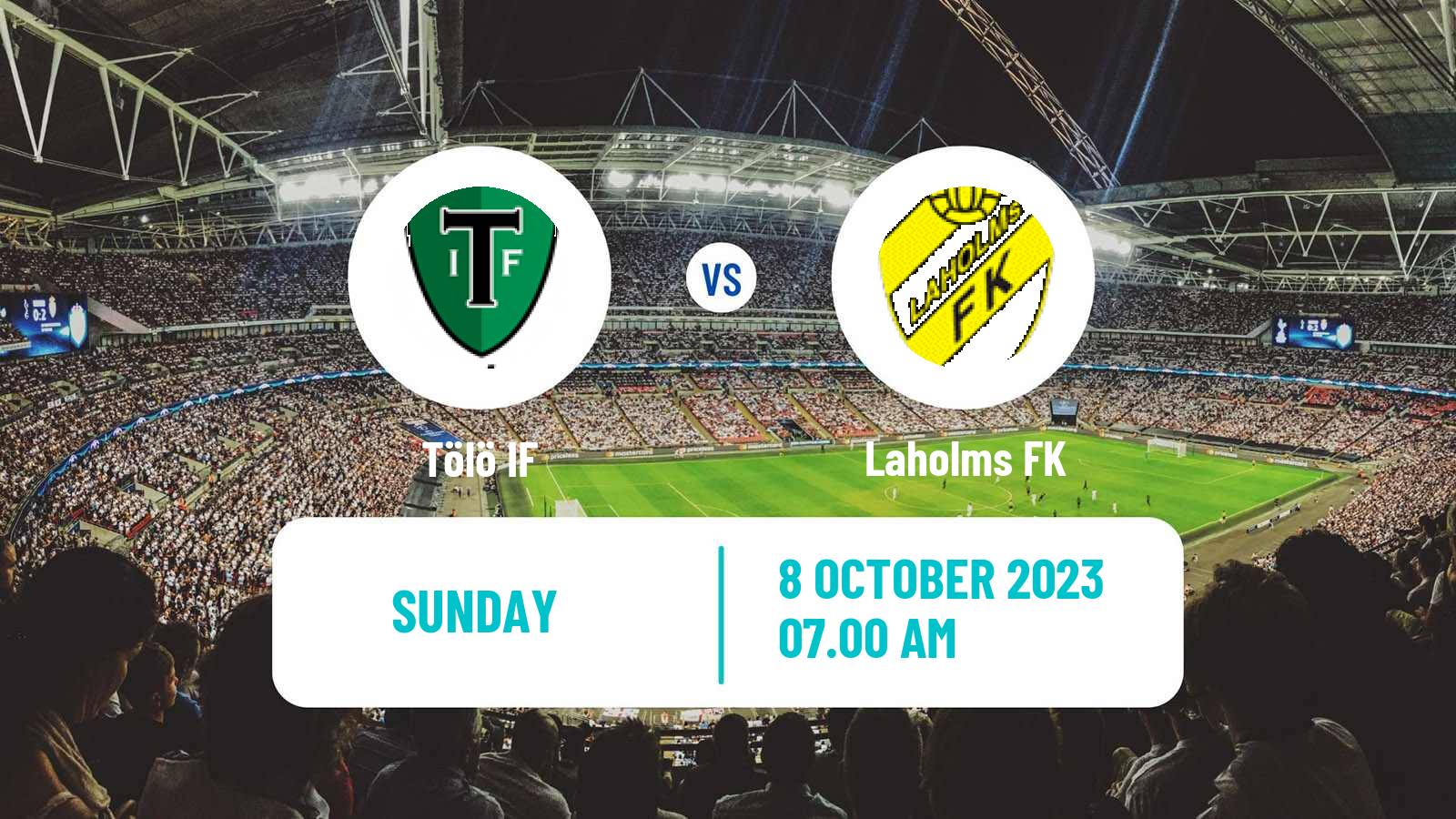Soccer Swedish Division 2 - Västra Götaland Tölö - Laholms