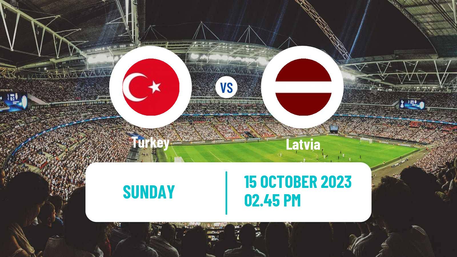 Soccer UEFA Euro Turkey - Latvia