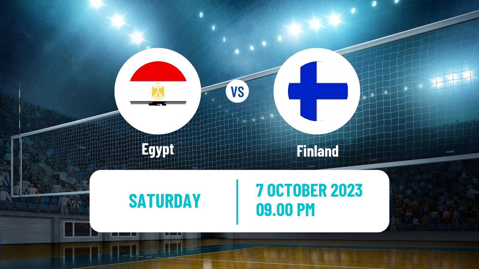 Volleyball Olympic Games - Volleyball Egypt - Finland