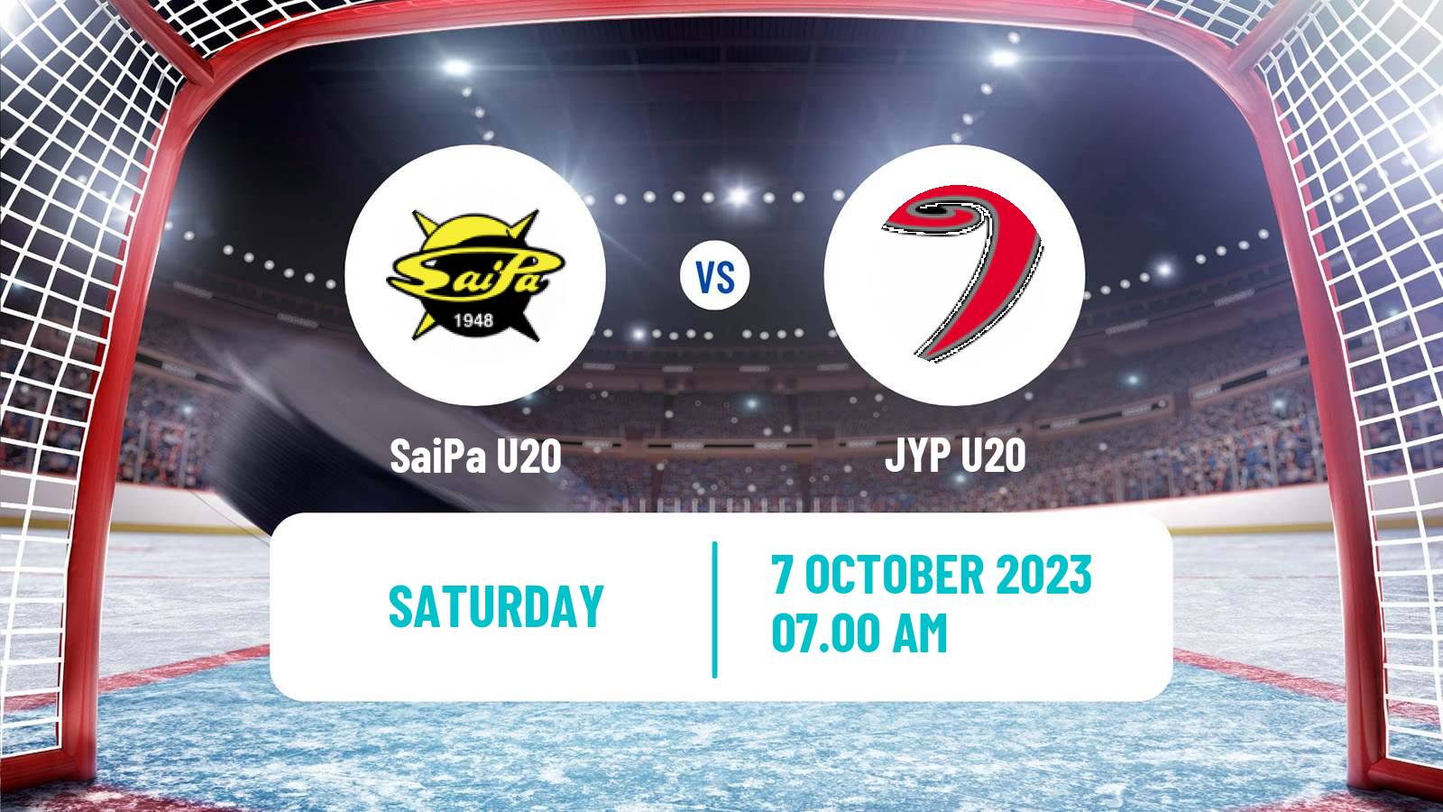 Hockey Finnish SM-sarja U20 SaiPa U20 - JYP U20