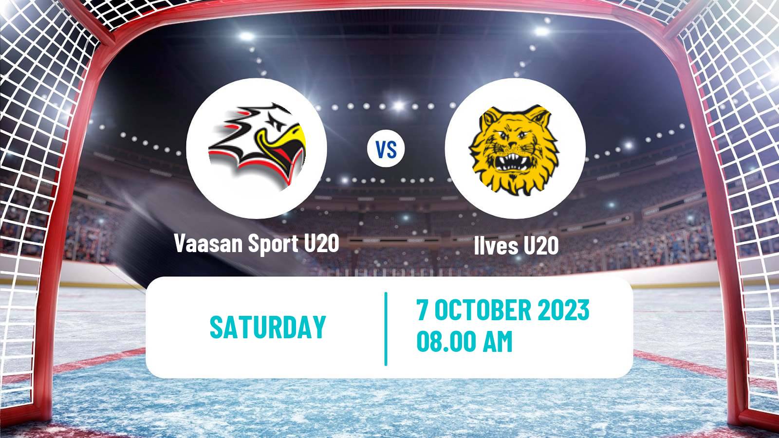 Hockey Finnish SM-sarja U20 Vaasan Sport U20 - Ilves U20
