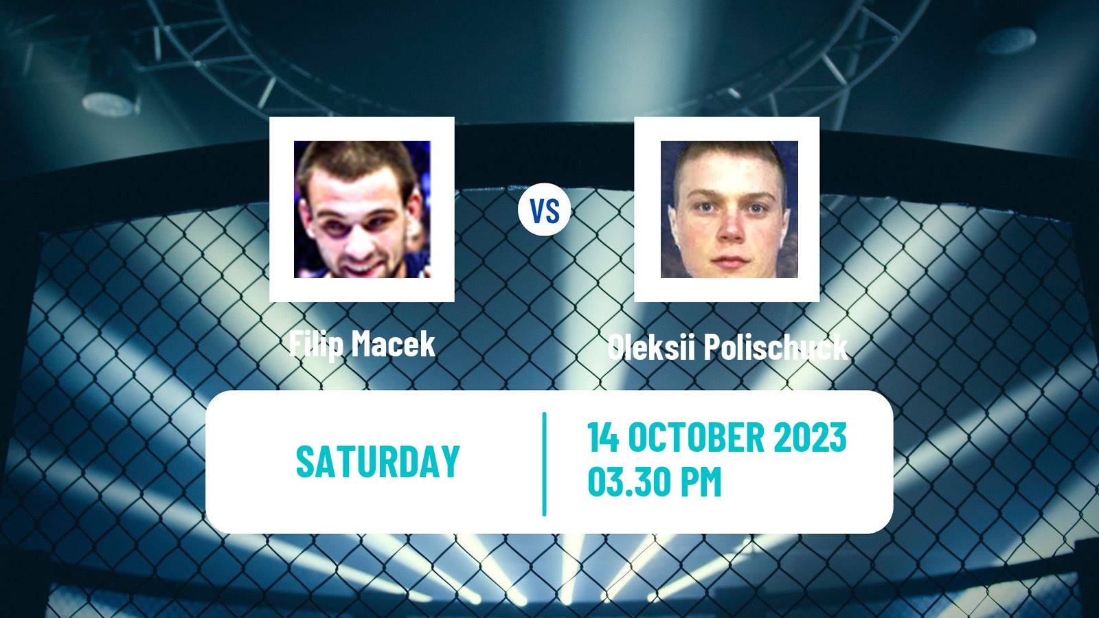 MMA Bantamweight Ksw Men Filip Macek - Oleksii Polischuck