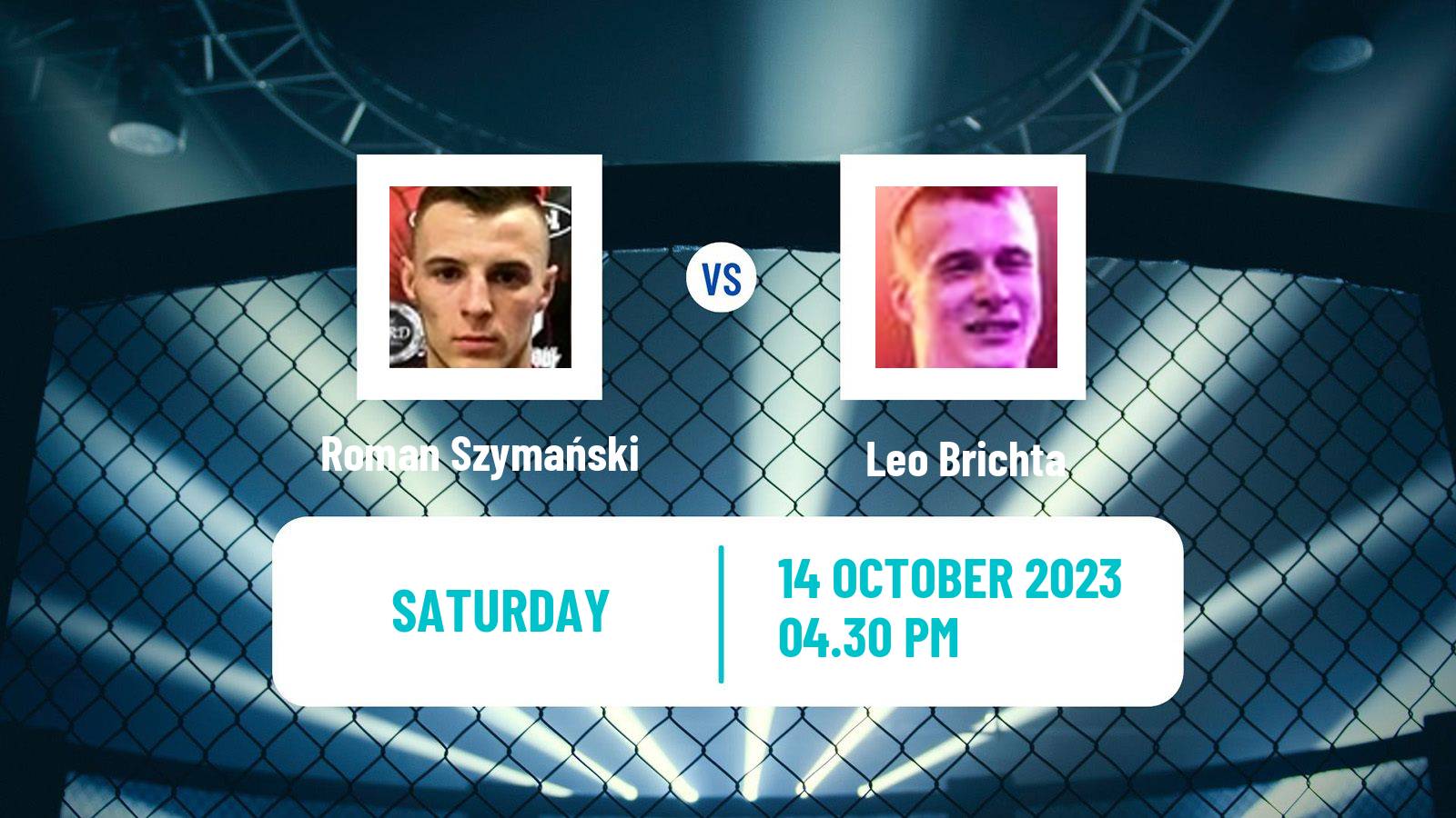 MMA Lightweight Ksw Men Roman Szymański - Leo Brichta