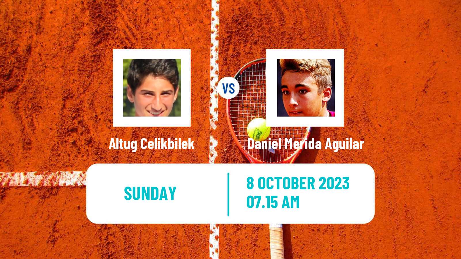 Tennis Malaga Challenger Men Altug Celikbilek - Daniel Merida Aguilar