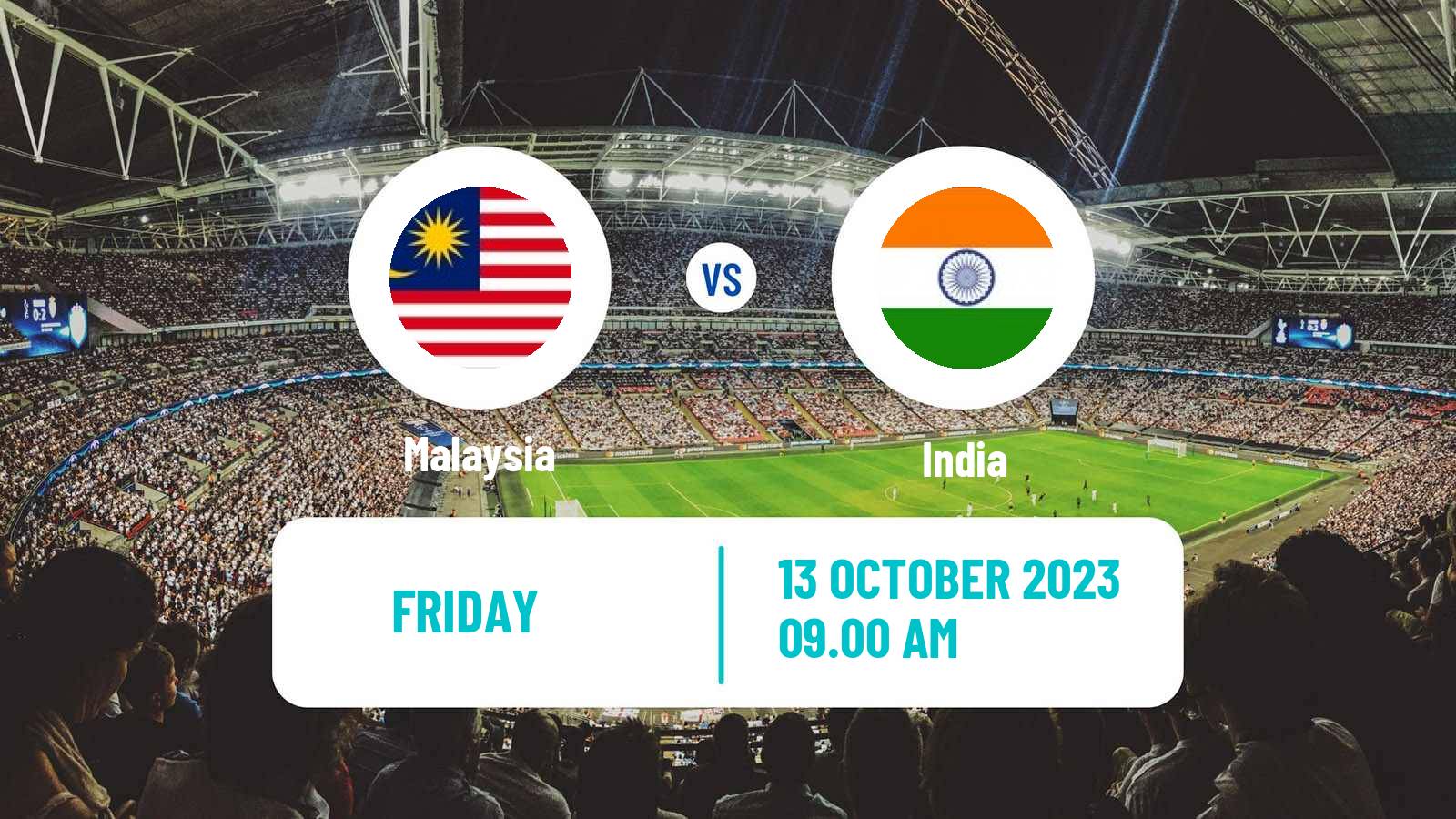 Soccer Merdeka Cup Malaysia - India