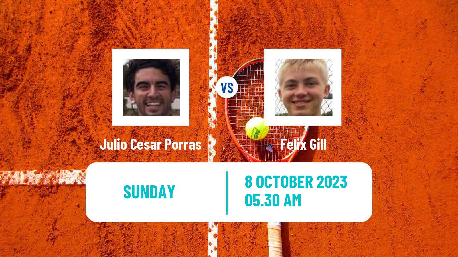 Tennis ITF M25 Zaragoza Men Julio Cesar Porras - Felix Gill