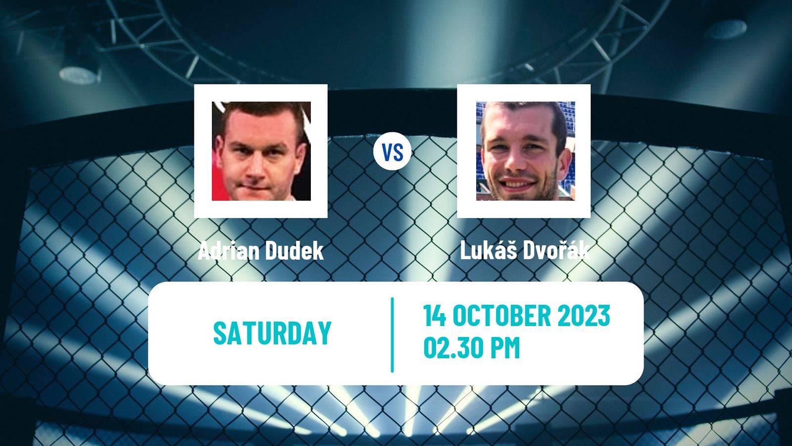 MMA Catchweight Ksw Men Adrian Dudek - Lukáš Dvořák