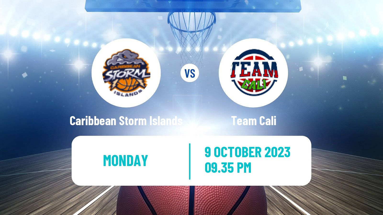 Basketball Colombian LBP Basketball Caribbean Storm Islands - Team Cali