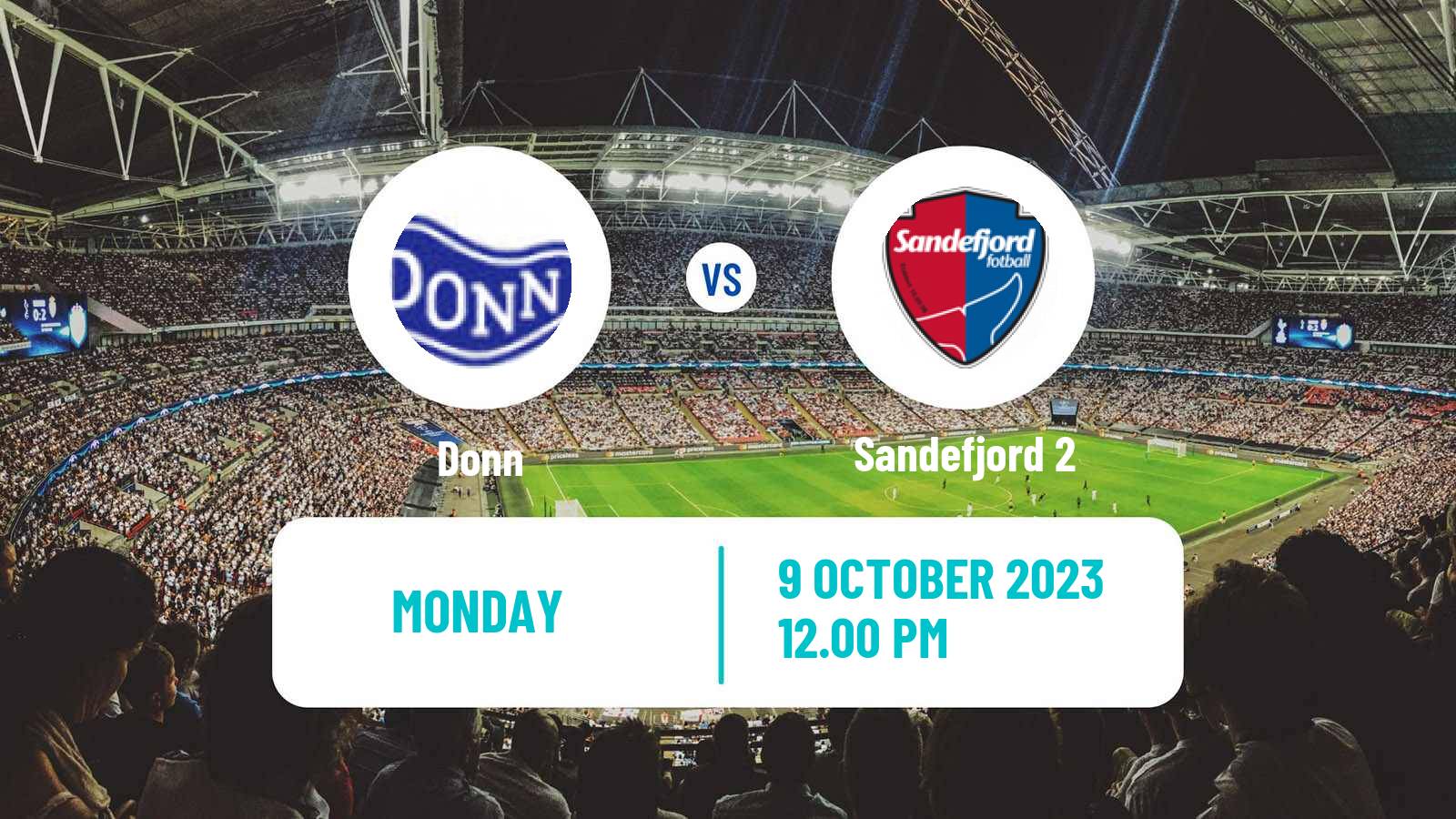 Soccer Norwegian Division 3 - Group 4 Donn - Sandefjord 2