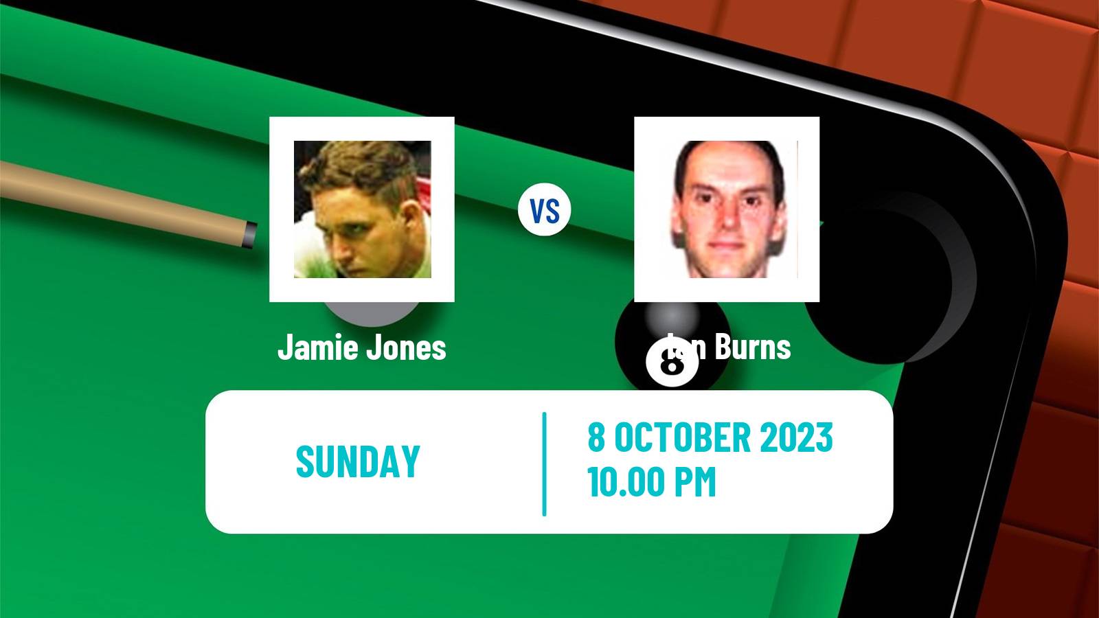 Snooker Wuhan Open Jamie Jones - Ian Burns