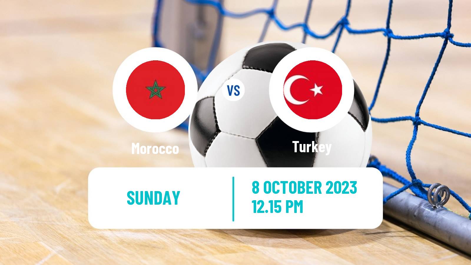 Futsal Friendly International Futsal Morocco - Turkey