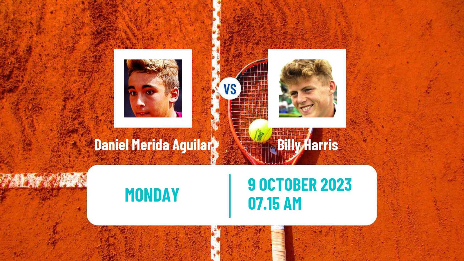 Tennis Malaga Challenger Men Daniel Merida Aguilar - Billy Harris