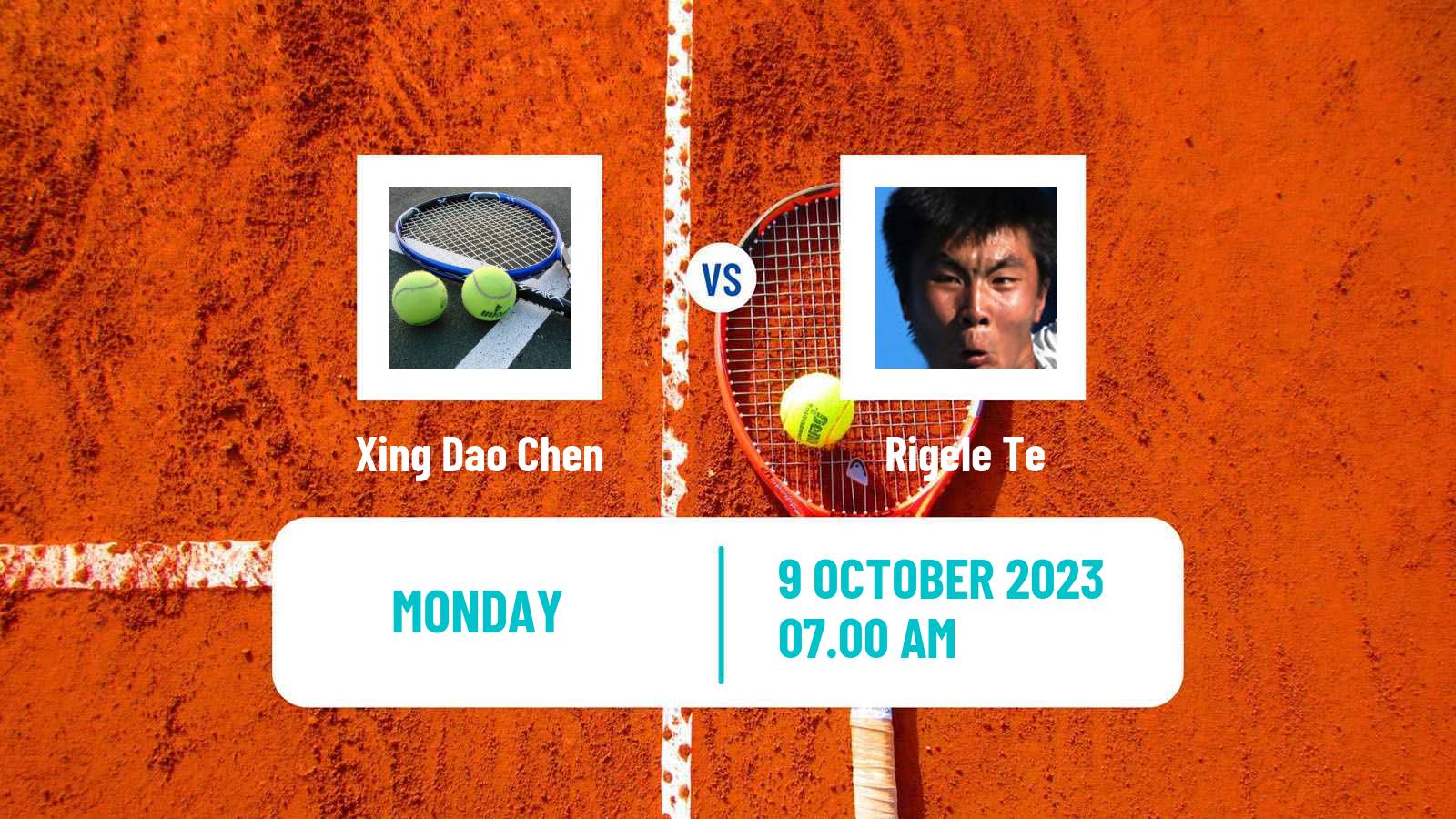 Tennis Shenzhen 2 Challenger Men Xing Dao Chen - Rigele Te