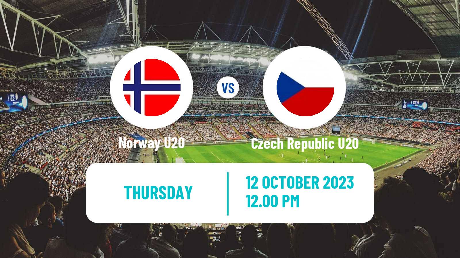 Soccer Elite League U20 Norway U20 - Czech Republic U20