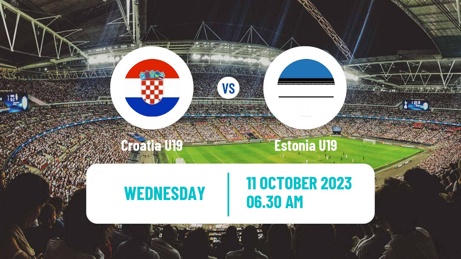 Soccer Friendly Croatia U19 - Estonia U19