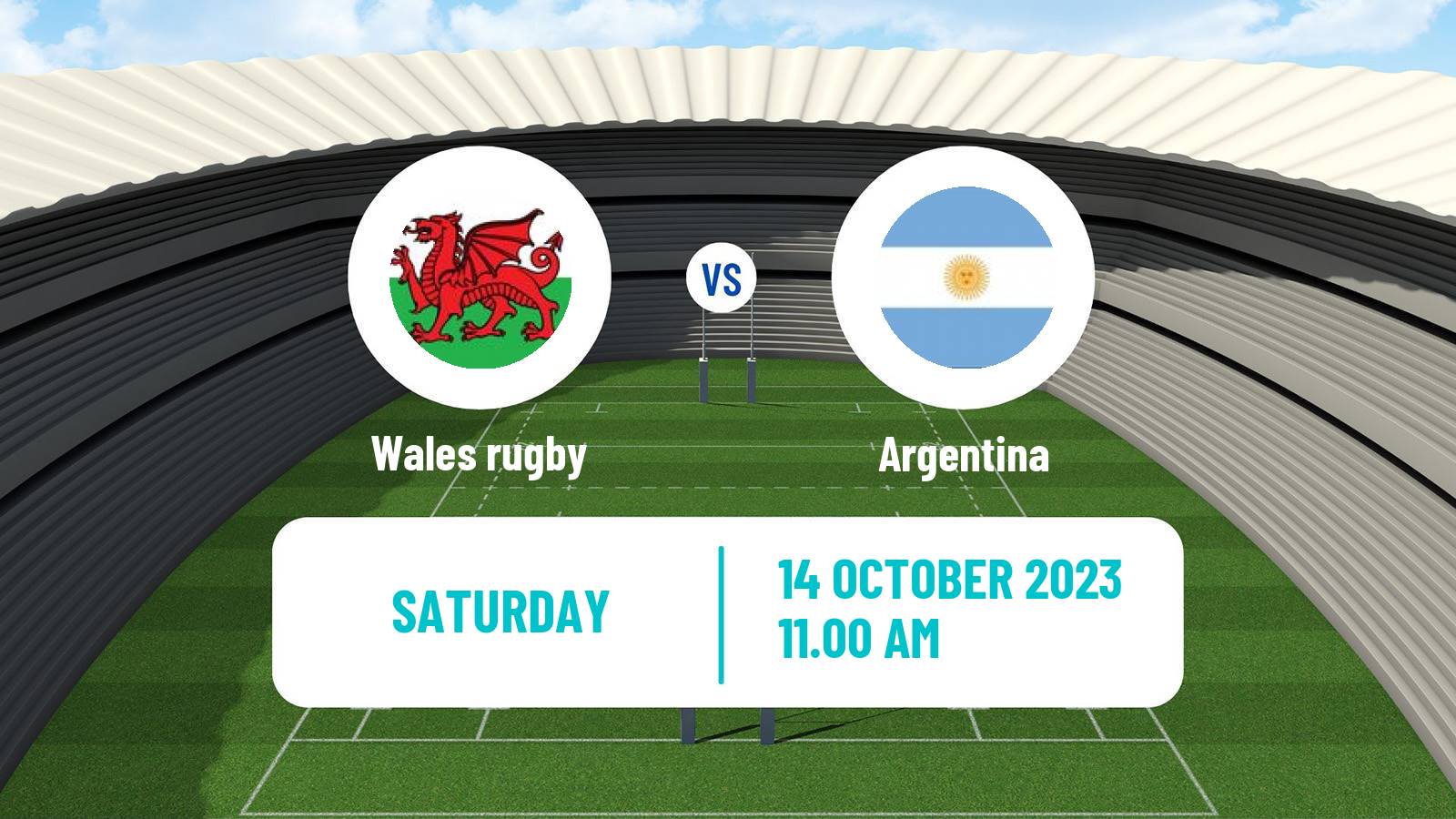 Rugby union Rugby World Cup Wales - Argentina