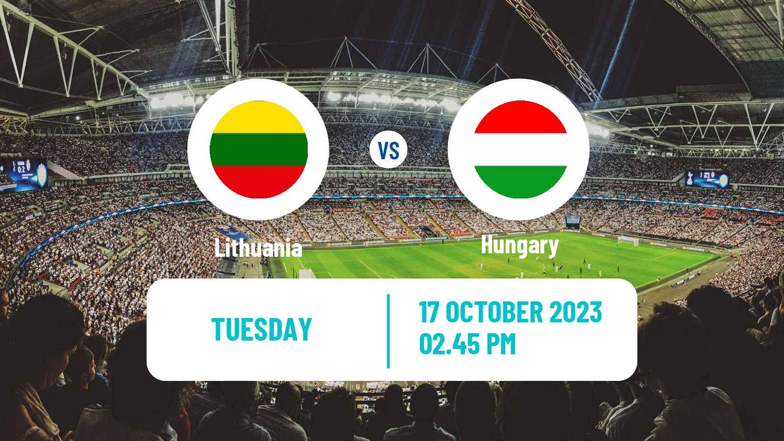 Soccer UEFA Euro Lithuania - Hungary