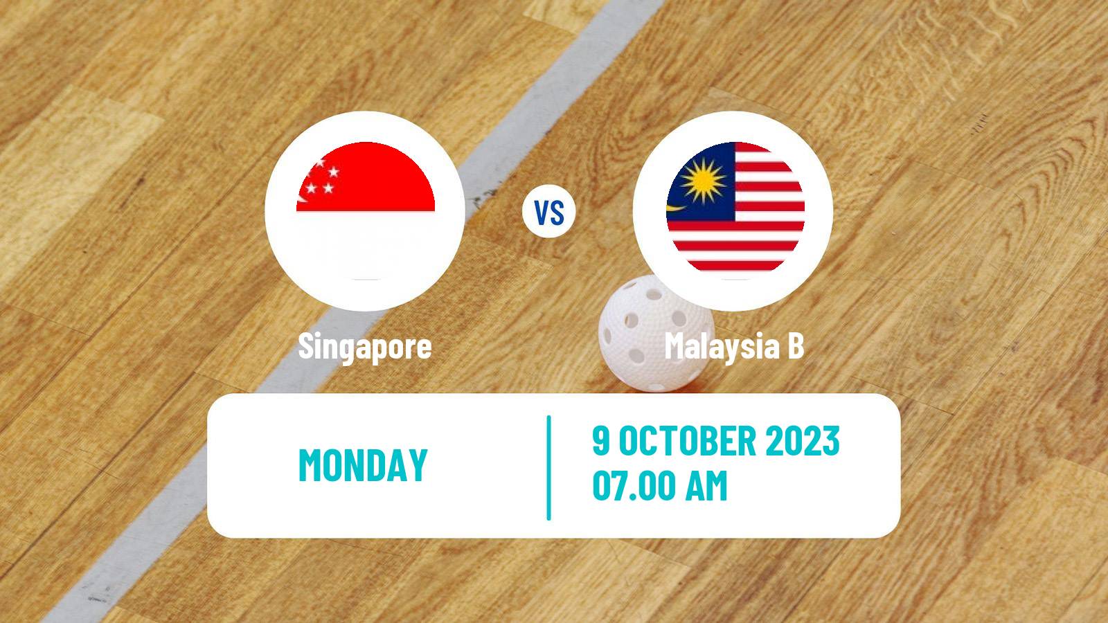 Floorball  AOFC Cup Floorball Singapore - Malaysia B