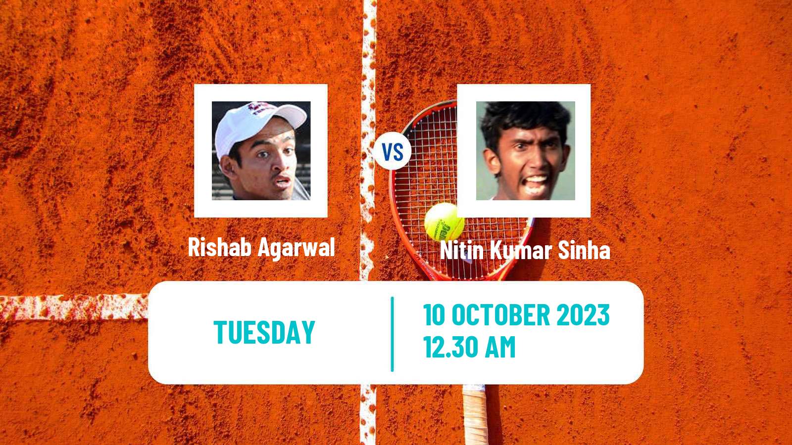 Tennis ITF M15 Ahmedabad Men Rishab Agarwal - Nitin Kumar Sinha