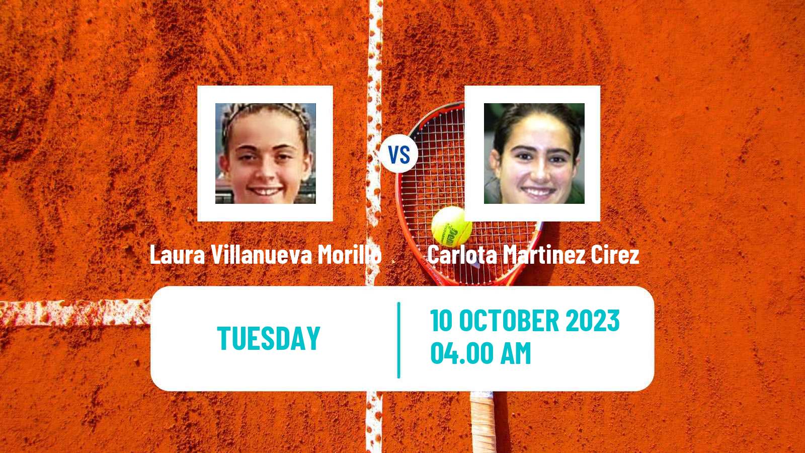 Tennis ITF W25 Seville Women Laura Villanueva Morillo - Carlota Martinez Cirez