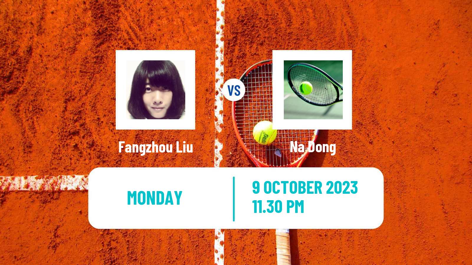 Tennis ITF W40 Shenzhen Women Fangzhou Liu - Na Dong