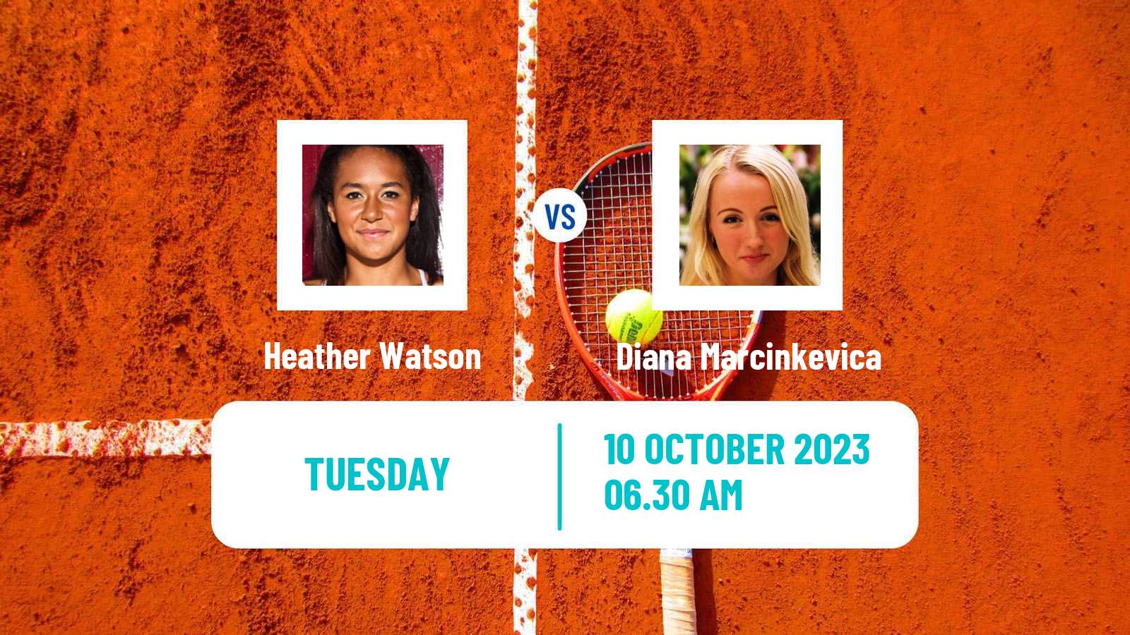 Tennis ITF W40 Quinta Do Lago Women 2023 Heather Watson - Diana Marcinkevica