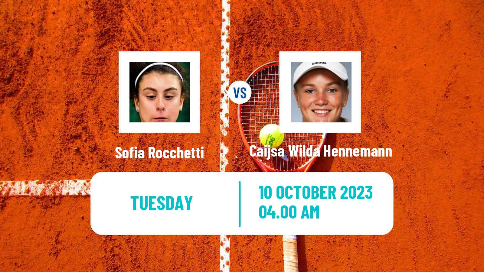 Tennis ITF W25 Santa Margherita Di Pula 9 Women Sofia Rocchetti - Caijsa Wilda Hennemann