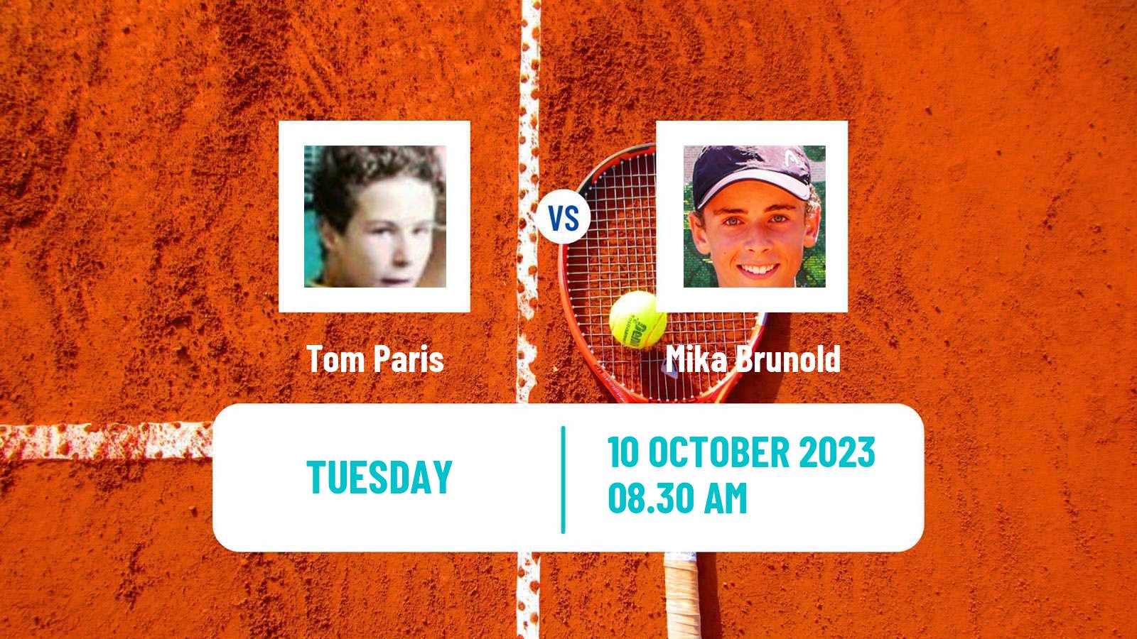 Tennis ITF M25 H Rodez Men Tom Paris - Mika Brunold