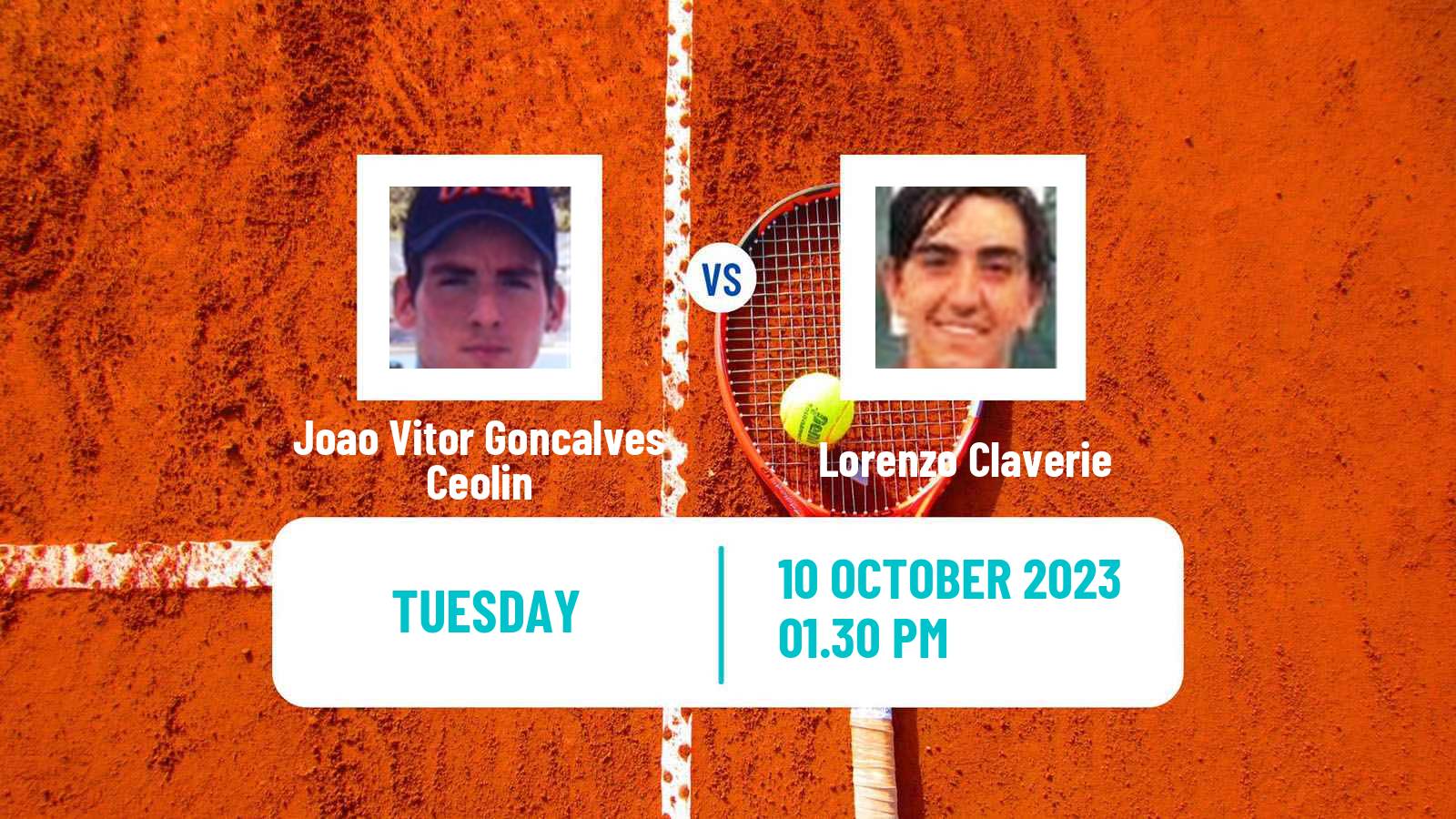 Tennis ITF M25 Zapopan Men Joao Vitor Goncalves Ceolin - Lorenzo Claverie