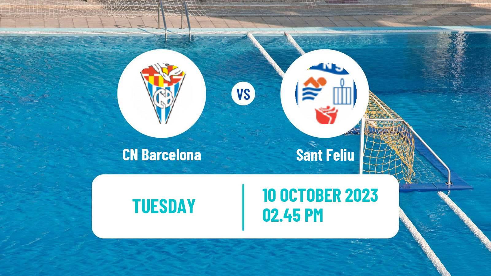 Water polo Spanish Liga Premaat Barcelona - Sant Feliu