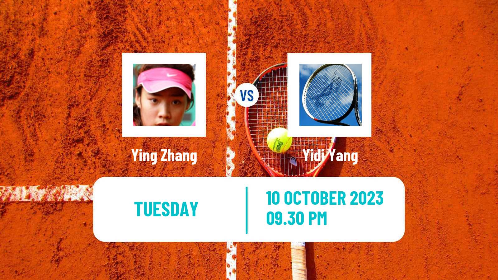Tennis ITF W40 Shenzhen Women Ying Zhang - Yidi Yang