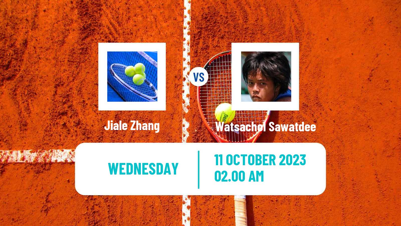Tennis ITF W15 Hua Hin Women Jiale Zhang - Watsachol Sawatdee