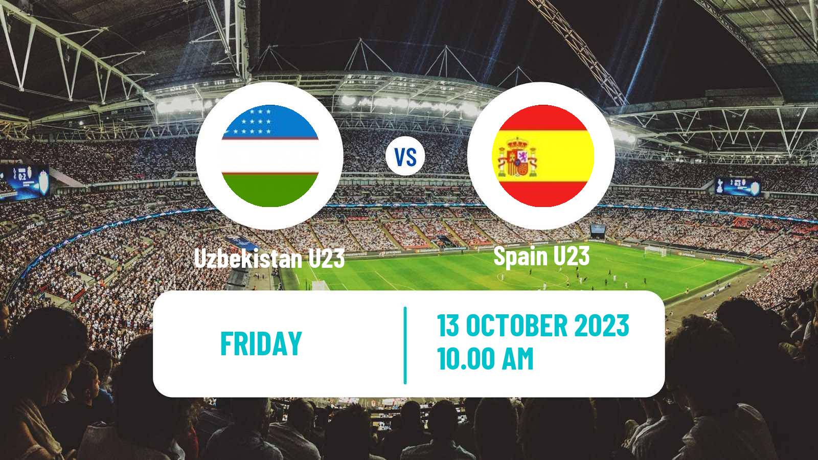 Soccer Friendly Uzbekistan U23 - Spain U23