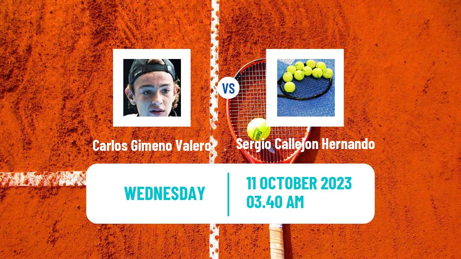 Tennis ITF M15 Vigo Men Carlos Gimeno Valero - Sergio Callejon Hernando