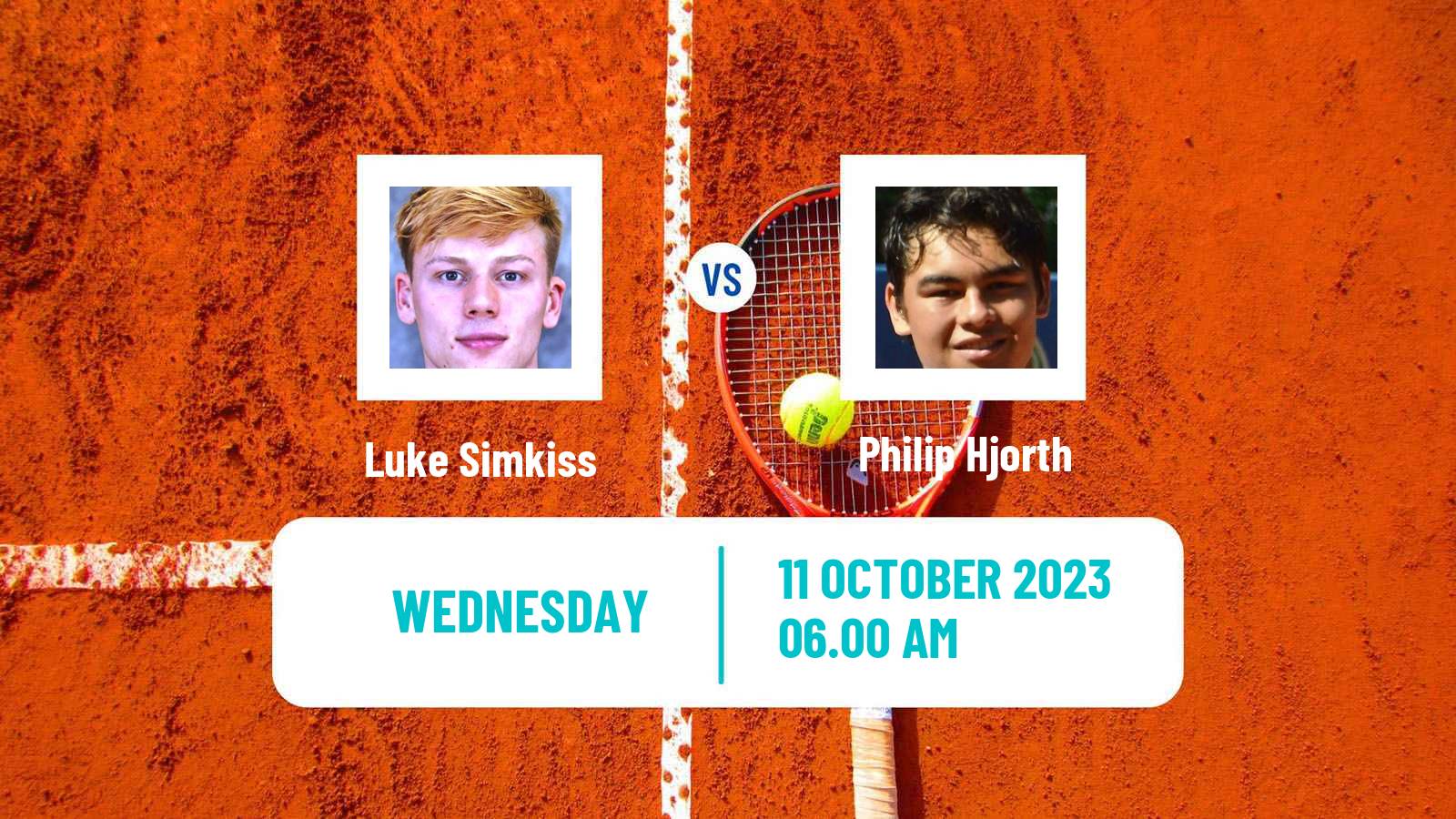 Tennis ITF M25 Tavira Men Luke Simkiss - Philip Hjorth