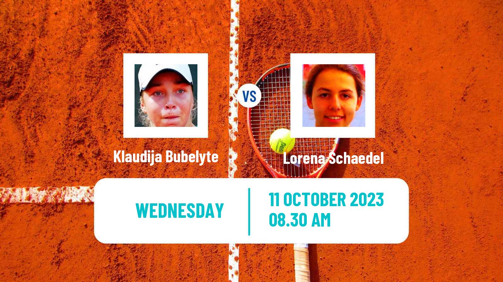 Tennis ITF W15 Sharm Elsheikh 14 Women Klaudija Bubelyte - Lorena Schaedel