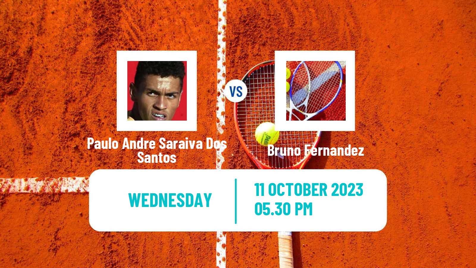 Tennis ITF M25 Lajeado Men Paulo Andre Saraiva Dos Santos - Bruno Fernandez