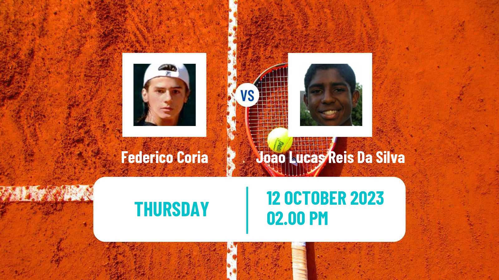 Tennis Buenos Aires 2 Challenger Men Federico Coria - Joao Lucas Reis Da Silva